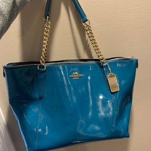 Coach Ava chain tote